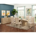 thumbnail image 2 of Alpine Furniture Chiclayo Set de 2 Chaises d'Appoint à Diner en Latte en Moka (Marron), 2 of 5
