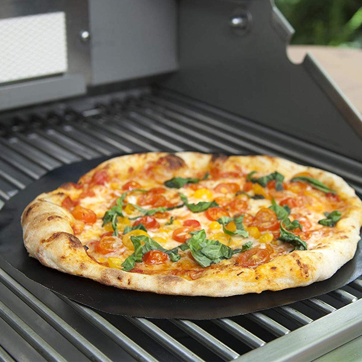 Charcoal Companion Flex Barbecue Grill Sheets and Grill Mats Combo Pack (Mixed), All Purpose, Burgers, Seafood & Pizza