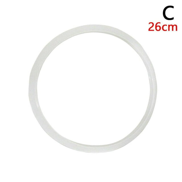 4 Sizes Replacement Silicone Rubber Clear Gasket Home Pressure Cooker Seal Ring