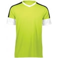 thumbnail image 2 of High Five XL Wembley Soccer Jersey Lime/White/Black 322930, 2 of 4