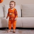 thumbnail image 5 of Hotiary Halloween Family Pajamas Sets, Halloween Family Matching Pajamas Sleepwear, Holiday Pumpkin Ghost Print Family Pjs Jammies Nightwear Loungewear for 3M-2XL, 5 of 8