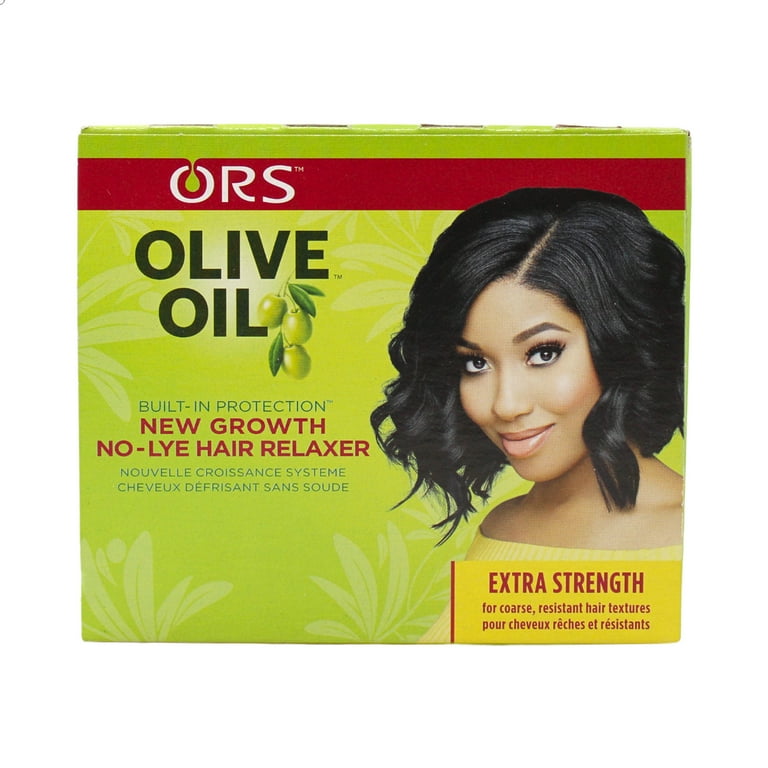 Ors Olive Oil Built In Protection New Growth No Lye Hair Relaxer