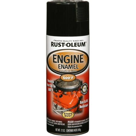 

2 PC-Rust-Oleum 248932 Automotive Engine Enamel 12 Oz Gloss Black