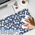 thumbnail image 4 of Long Mouse Pads for Desk,Paw Print Dog Bone Desk Mats on Top Of Desks, Desk Mouse Pad Extra Large with 3mm Non-Slip Base and Stitched Edge for Gaming,Office,Work,Home 31.5"x15.7", 4 of 6