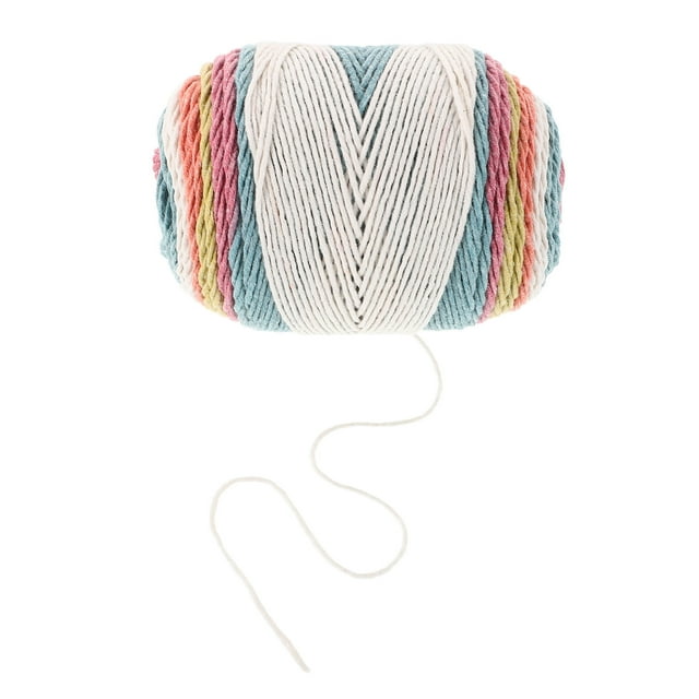 unbranded Lana Para Crochet Multicolor Perfecta Para Tejidos Cómodos Y Duraderos