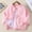 Pink, variant on FSYBOA Girls Casual Jacket Size 7-8T, Full Zip Loose Fit Stand Collar Long Sleeve Fall Outerwear Pink