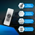 thumbnail image 2 of 2PCS LED Car Door Logo Projector Lights | Ghost Shadow Puddle Lamp for R55, R56, R57, R58, R59, R60, R51, F54, F56, F55, F60, 2 of 10