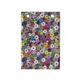 thumbnail image 1 of Flower Hanging Pocket Organizer, Floral Vivid Pattern with Colorful Flowers Daisies Wildflowers Cheerful Natural, Printed Polyester Storage Bag with Pockets, 14" x 20", Multicolor, 1 of 2