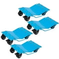 thumbnail image 1 of Ensemble de 4 Roulettes de Voiture, Chariot à Roues de Capacité de 8000 Lb pour Déplacer des Voitures, Chariot de Véhicule avec Roue Rotative à 360°, Bleu, 1 of 7