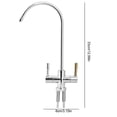 thumbnail image 1 of Double Holes Sink Faucet Tap  Reverse Osmosis RO Drinking Water Filter, 1 of 8