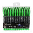 thumbnail image 1 of Thornton's Office Supplies Novice Disposable Medium Point Light Green Ink Fountain Pens Pack of 12 TOS-DFPLTGRN12M Journaling and Calligraphy Pen for Smooth Writing - Gift for Beginner Artist, 1 of 4