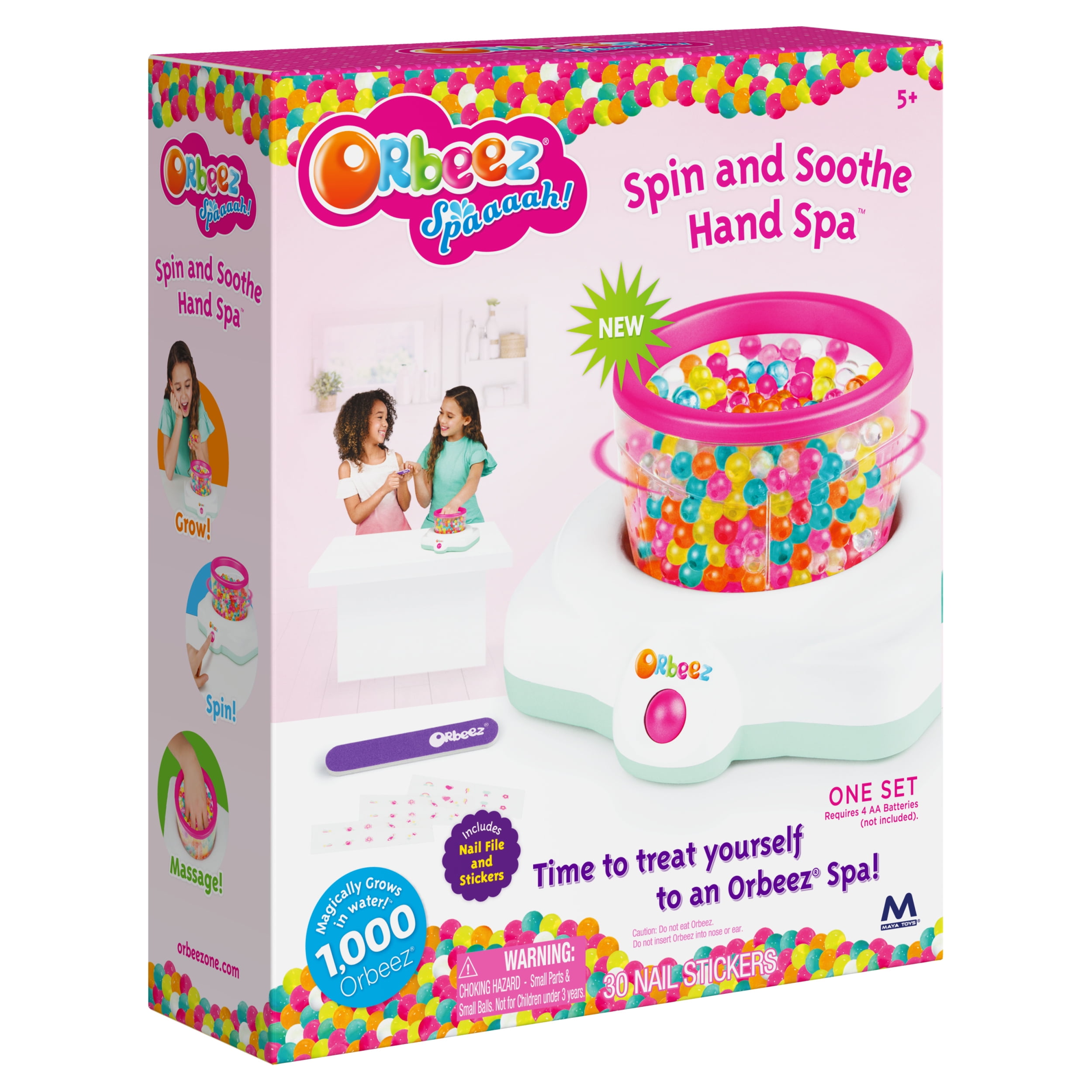 orbeez spin and soothe hand spa