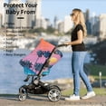 thumbnail image 5 of Haiem Beach with Palm Trees Baby Nursing Cover & Nursing Poncho - Multi Use Cover for Baby Car Seat Canopy, Stroller Cover, 360°Full Privacy Breastfeeding Coverage, 5 of 9