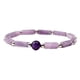 thumbnail image 2 of Pulsera de cuentas de color púrpura Stretch pulsera amatista joyería Elegante pura amatista adelgazar pulsera natural de piedra púrpura cuerpo purificar Stretch pulsera amatista pulsera, 2 of 6