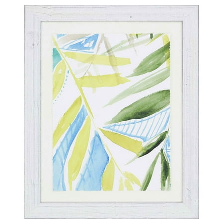 Paragon Wall Decor - Paragon Decor Tropic Blue II Framed Wall Art
