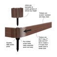 thumbnail image 4 of Raised Garden Bed Brackets – 2” Anchor Bracket (2 pack), 4 of 5