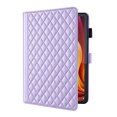 thumbnail image 2 of For Lenovo Tab P11 (2nd Gen)/Lenovo Tab P11 2022 11.5 inch Case, Rhombus Pattern Multiple Viewing Angles Stand Slim Folio Cover (Purple), 2 of 6