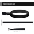 thumbnail image 2 of 100 Pcs Cloth Event Wristband, Disposable Wristbands for Events, Colored Wristbands Events,for Lightweight Concert,Club Entrance Wrist Strap Party Wristband Event(Color : Black), 2 of 14