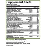 Bronson Vitamin & Mineral Formula, 100 Tablets