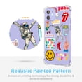 thumbnail image 5 of Pop Culture Clear Case for iPhone 12,Aesthetic Art Design Case for Men Women,Unique Soft Transparent TPU Bumper Case Cover, 5 of 5