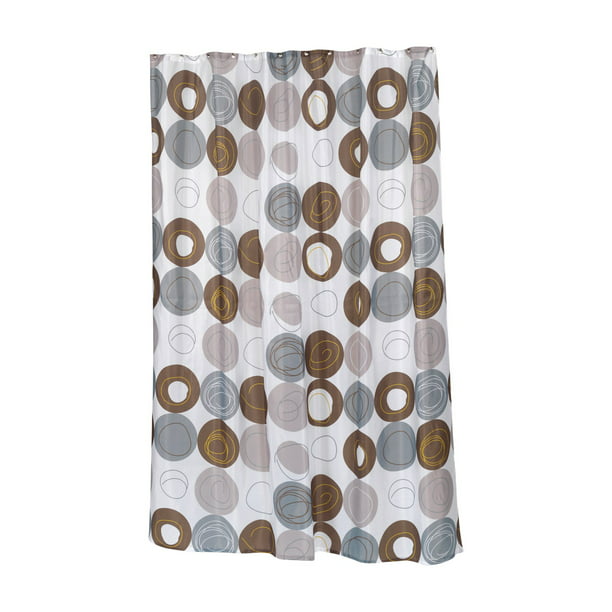Extra Long Madison Fabric Shower, 96 Wide Shower Curtain