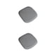 thumbnail image 2 of Cojín de Asiento Matsuzay con Memory Cotton Poliéster LightGray-B 40*40cm 2piezas, 2 of 6