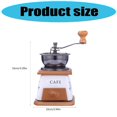 thumbnail image 5 of YIEMEEN Miniature Manual Espresso Machine Hand Operated Ceramic Coffee Mill with Adjustable Coarseness for Home and Office Use, 5 of 11