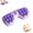Purple, variant on Portable Dual Foot Massage Roller, Dual Foots Acupressure Tools, Deep Tissue Muscle Pressure Point Massage Roller, for Home Office Use (Green)