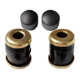thumbnail image 2 of 4x PU Monopatín Camión Buje Reconstrucción Cilindro Accesorios 15x15mm Negro dorado Sunnimix bujes del camión del monopatín, 2 of 8