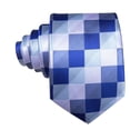 thumbnail image 2 of Conjunto de Corbata Barry.Wang de Cuadros para Hombres con Accesorios, 2 of 5