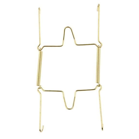 5 Sizes Wall Display Invisible Dish Hangers Adjustable Plate Spring Holder 1/5Pc Square Type Wall Display Plate Dish Holder