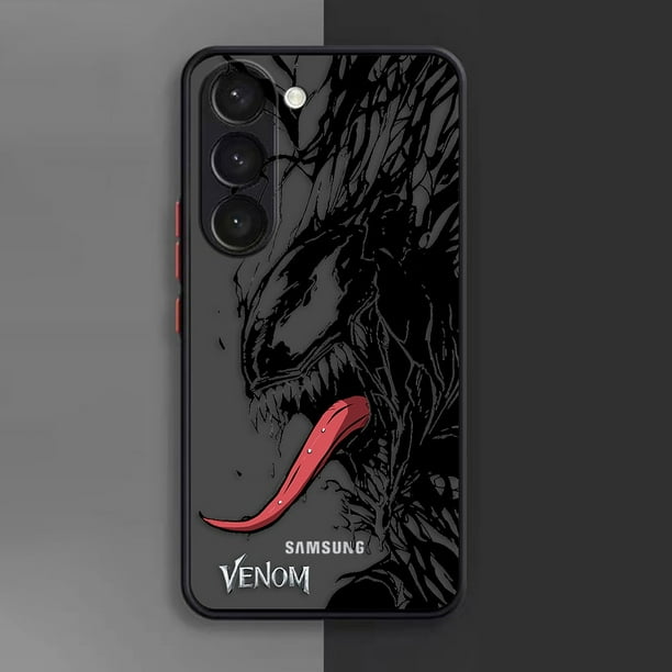 Cool Sketch Venomized Spiderman Venom Funda Para Teléfono Celular Mate Samsung Galaxy S23 S22 S21 S20 S10 S10E S9 S8 Note 20 10 Plus Lite Ultra 5G Skin Feel