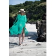thumbnail image 4 of wsevypo Women's Chiffon Kimono Cardigan Cover Up with Half Sleeve Summer Sheer Beachwear Swimsuit for Bikini, 4 of 5