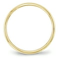 thumbnail image 3 of Bague de Mariage Ronde en Or Jaune 10k 2mm Taille 5.5 Classique, 3 of 9