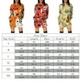 thumbnail image 2 of Halloween Sweatshirts--Women Long Sleeve Hooded Pockets Pullover Hoodie Dress Tunic Sweatshirt Autumn Long Hooded Tops, 2 of 5