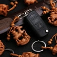 thumbnail image 4 of Eosunjian Chinese Zodiac Carving Wooden Pendant Keychain Key Ring Bag Hanging Decor Gift, 4 of 13
