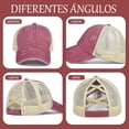 thumbnail image 3 of Gorras de Béisbol, Gorra de Béisbol Ajustable Vintage, Cruz Recortada en la Espalda, Ajustable para Hombres y Mujeres, 3 of 4