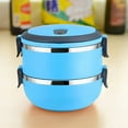 thumbnail image 5 of HBFAGFB Leakproof Trave Kitchen Storage Container Lightweight Portable Lunch Box Going Out Green, 5 of 5