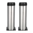 thumbnail image 1 of Patas de Muebles Unique Bargains, Acero Inoxidable 200mm-215mm Patas de Mesa Ajustables 2Pcs, 1 of 7