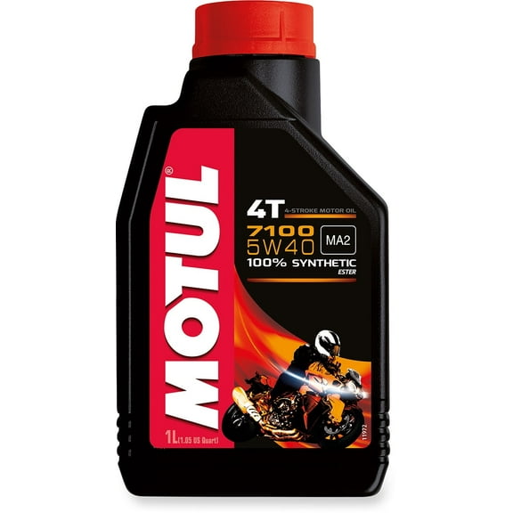 Motul 1L 7100 4-Stroke Engine Oil 5W40 4T - 104086