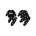 thumbnail image 2 of BemeyourBBs Baby Boy Halloween Outfit Embroidery Ghost Print Sweatshirt and Pants, 2 of 9