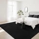 thumbnail image 4 of Alfombra Area B BENRON Soft de 4 x 6 pies, negra, para sala de estar o dormitorio, 4 of 6