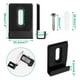 thumbnail image 5 of 10pcs Kit de Colgar de Espejo Resistente, Hardware de Montaje de Espejo Pesado Clips de Espejo para Montaje en Pared, Agujero Único Negro, 5 of 5