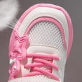 thumbnail image 4 of Willtoo Toddler Girls Tennis Shoes Kids Sneakers Shoes Kids Running Sneakers Comfortable Lace-Up Shoes, 4 of 5