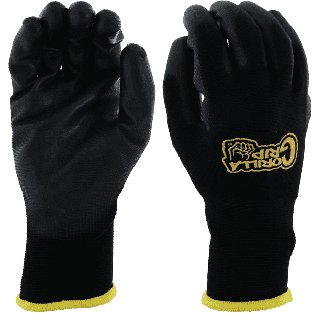 Gorilla Grip No Slip Gloves, Medium, 2505208