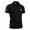 Black, variant on lcziwo Men's Polo Shirts Short Sleeve 2024 Solid Color Letter Lapel Polo Shirts Summer Quick Dry Business Casual Collared Golf Shirts 2024 Khaki XXXL