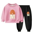 thumbnail image 4 of JUMEYU Baby Boy Outfit Sets Toddler Boy Clothes 2PCS Fall Winter Baby Boy Outfit Long Sleeve Sweatshirt +Pants Sweatsuit Clothing Set 3 6 9 12 24 Months 2T 3T 4T (G,1-2 Years), 4 of 4
