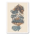 thumbnail image 2 of Not being a Mermaid, Tattoo Design, Lantern Press, Premium Playing Cards, 52 Card Deck with Jokers, USA Made, 2 of 5