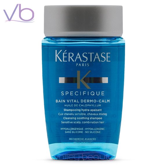Kerastase Bain Vital Dermo-Calm | Soothing Shampoo For Sensitive Scalp, 2.71oz