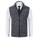 thumbnail image 5 of Suéter tipo cárdigan de otoño para hombre, suéter de cuello alto para hombre, suéter, abrigo, chaleco, chaqueta, moda de otoño, 5 of 6